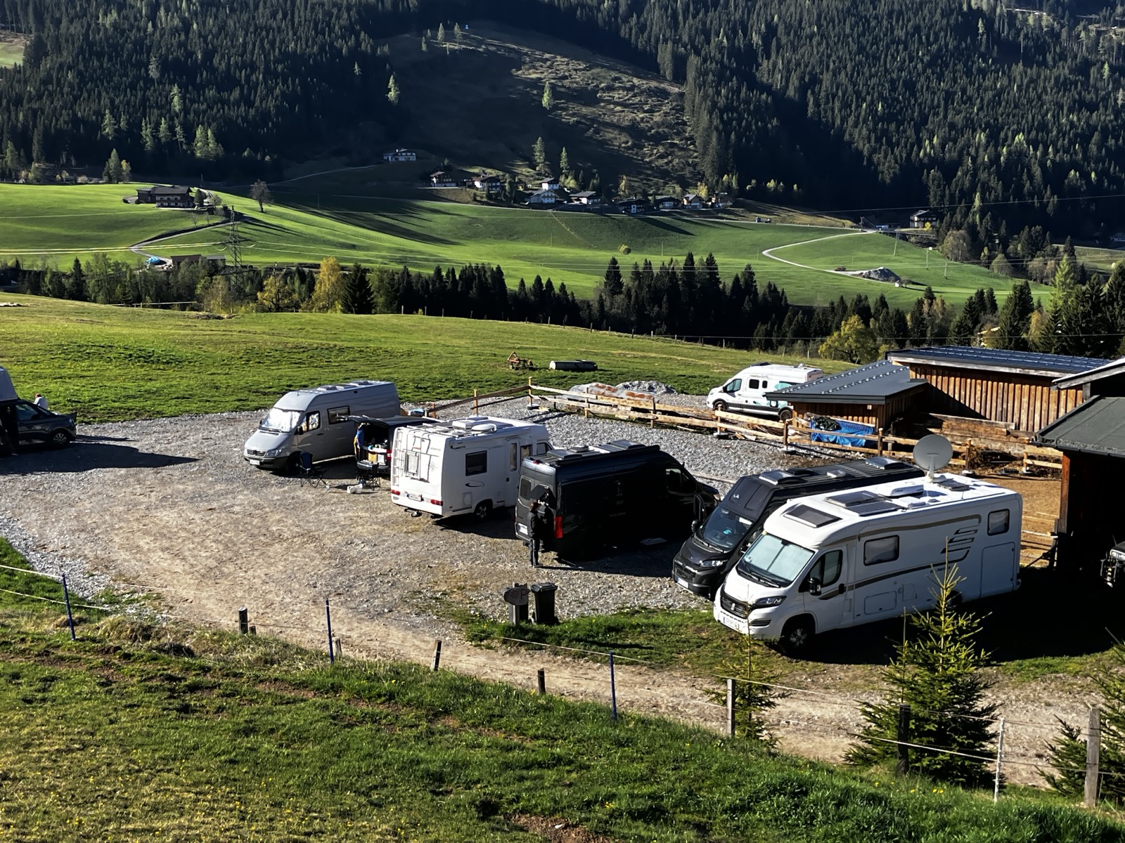 Campingplatz Rohrmoosgut – Wohnmobile und Zelte mit Hochkönig-Panorama